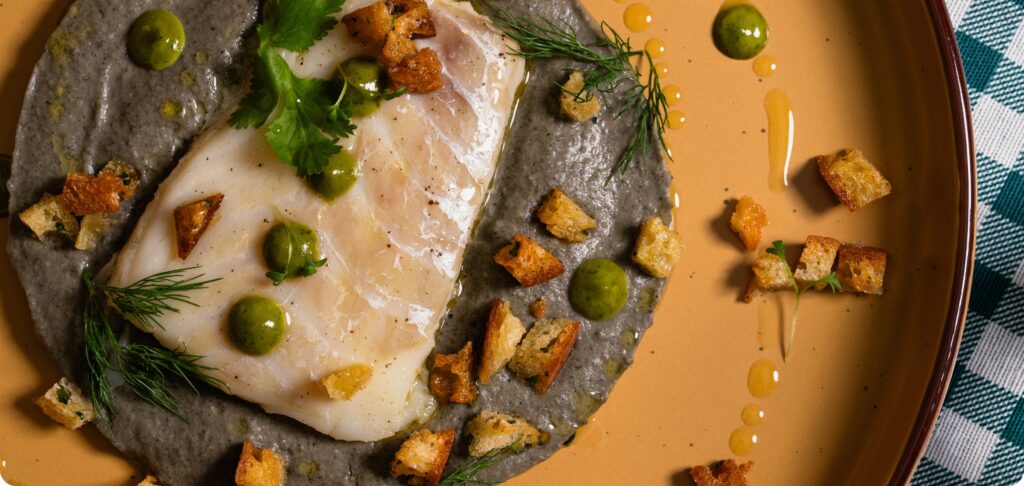 Restaurant Italien Vich Plat Morue Min